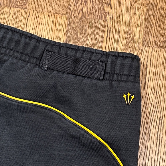 Nike x Drake NOCTA Fleece Cardinal Stock Sweatpants Joggers Black Mens Large - Picture 7 of 12